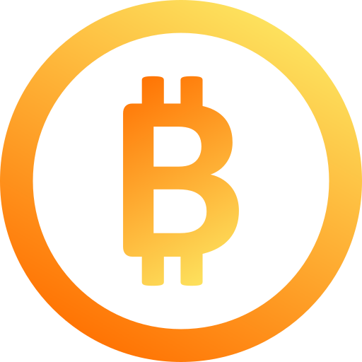 bitcoin Generic gradient outline icon