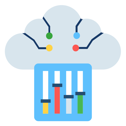 cloud-wartung Generic color fill icon