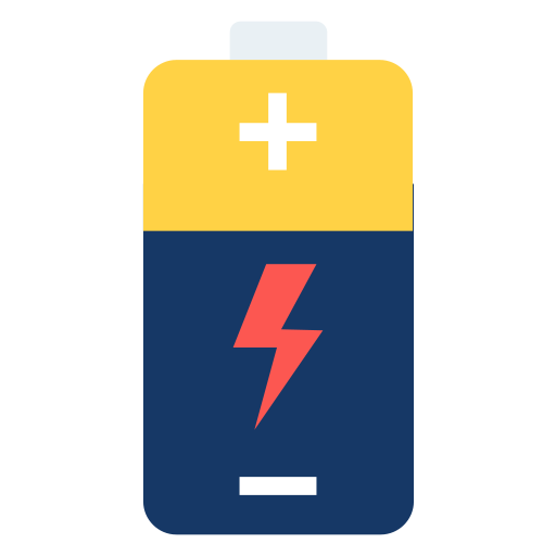 Battery cell Generic color fill icon