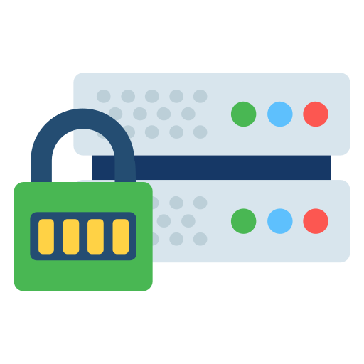 데이터 보안 Generic color fill icon