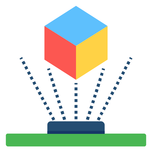 홀로그램 기술 Generic color fill icon