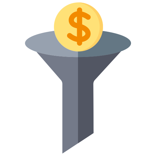 Sales funnel Generic color fill icon