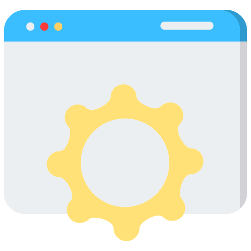 ウェブ管理 Generic color fill icon