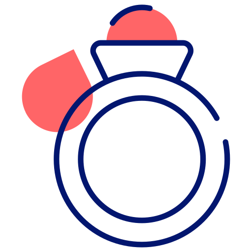 Ring Generic color lineal-color icon