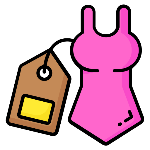 女性のドレス Generic color lineal-color icon
