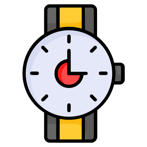 Wrist watch Generic color lineal-color icon