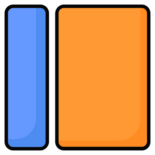 나뉘다 Generic gradient lineal-color icon
