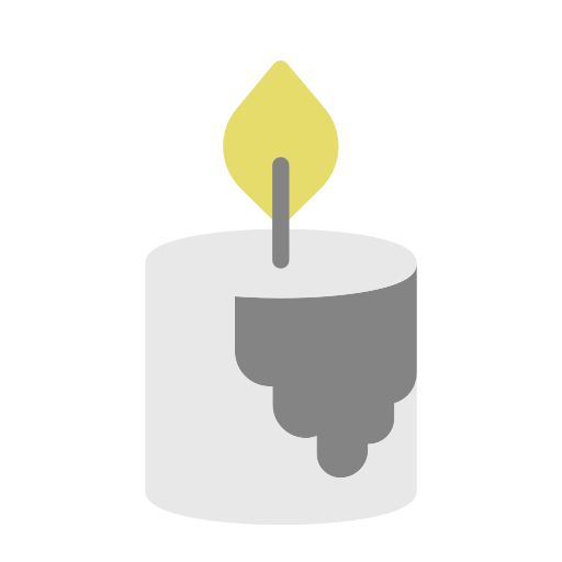 Candle light Generic color fill icon