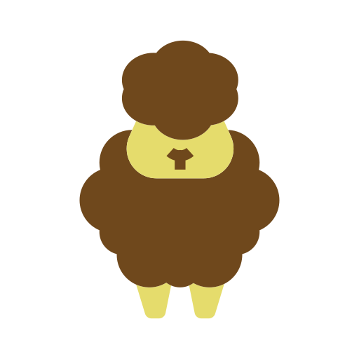 Овца Generic color fill иконка