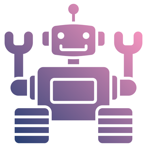 robot Generic gradient fill icono
