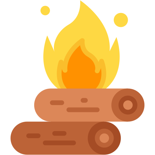 Bonfire Generic color fill icon