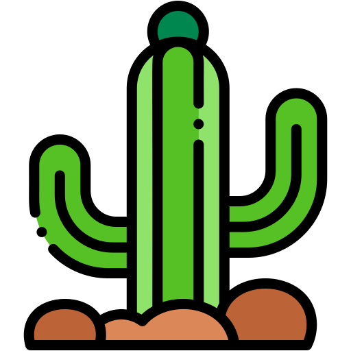 kaktus Generic color lineal-color ikona