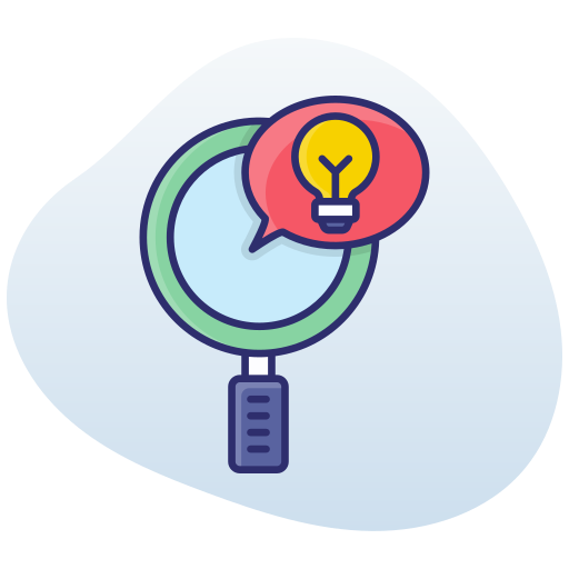 Research Generic gradient lineal-color icon