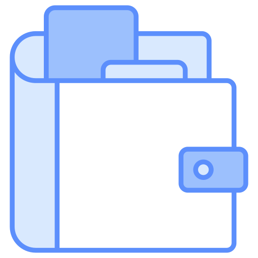 bezpieczny portfel Generic color lineal-color ikona