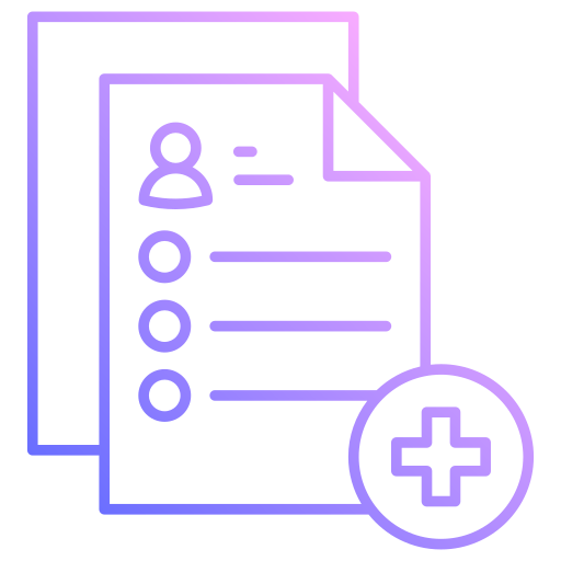 cv toevoegen Generic gradient outline icoon