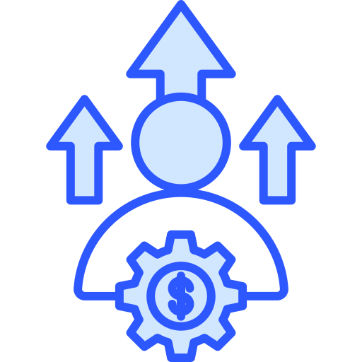 전문성 개발 Generic color lineal-color icon