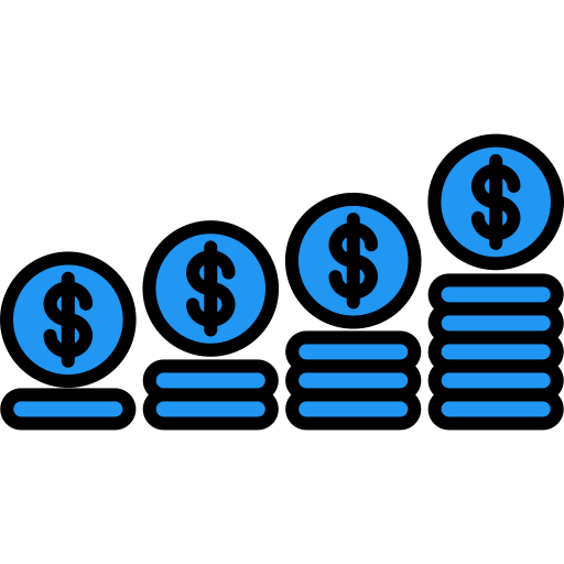 beneficio financiero Generic color lineal-color icono