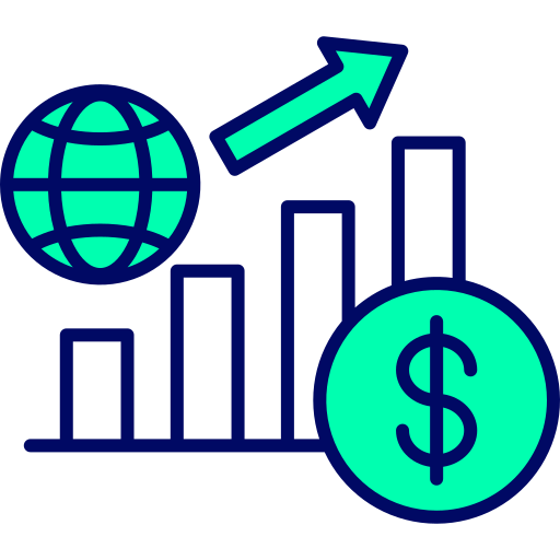 Economic growth Generic color lineal-color icon