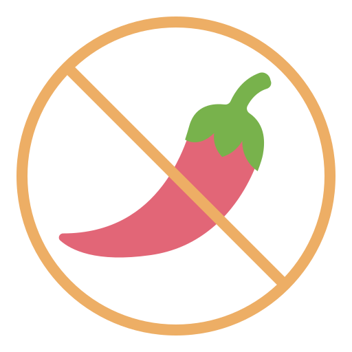 No chili Generic color fill icon