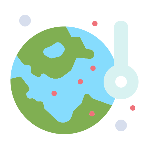 Global warming Generic color fill icon