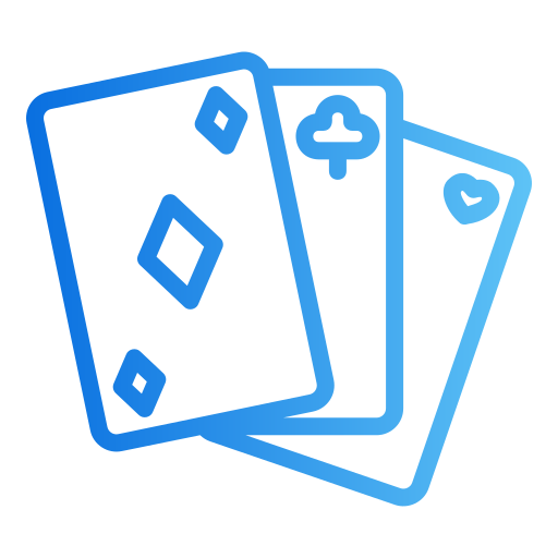 Poker Generic gradient outline icon