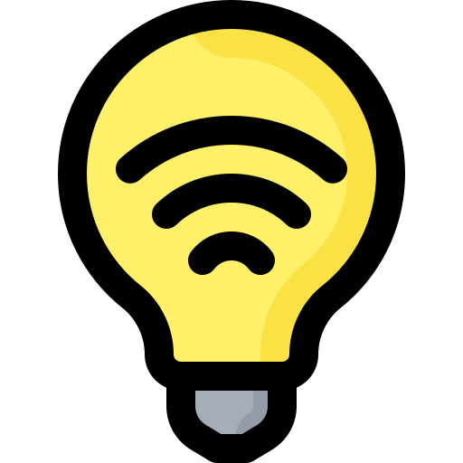 inteligentna lampa Generic color lineal-color ikona
