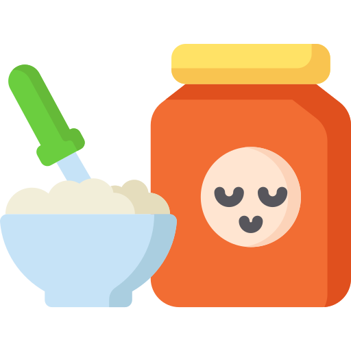 Baby food Special Flat icon