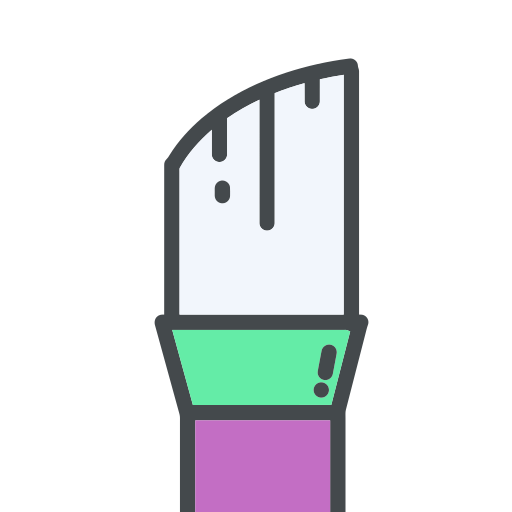 페인트 Generic color lineal-color icon