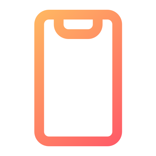 핸드폰 Generic gradient outline icon