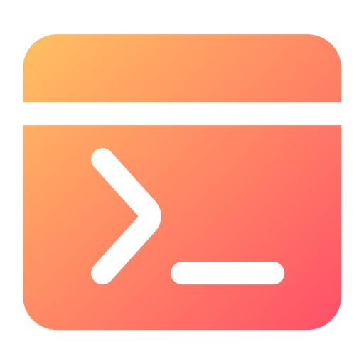 code Generic gradient fill icoon