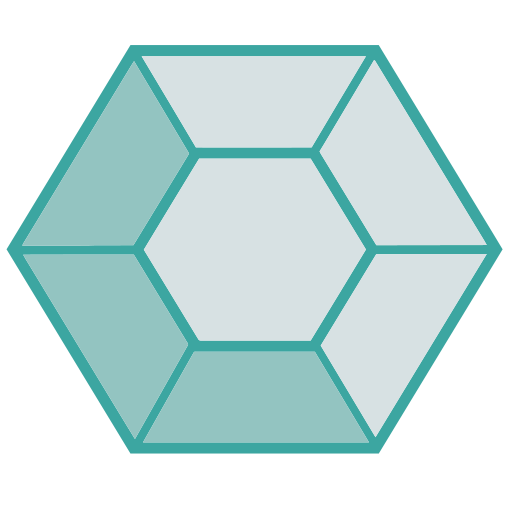 結晶 Generic color lineal-color icon