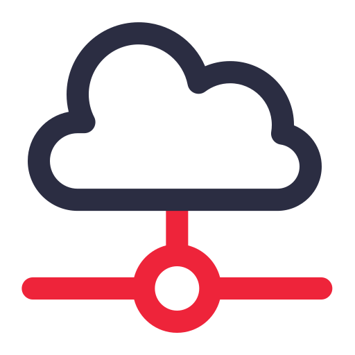 cloud-server Generic color outline icon