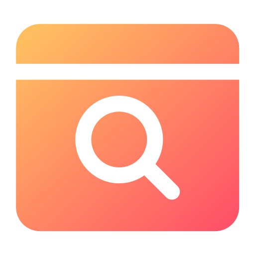 Search page Generic gradient fill icon