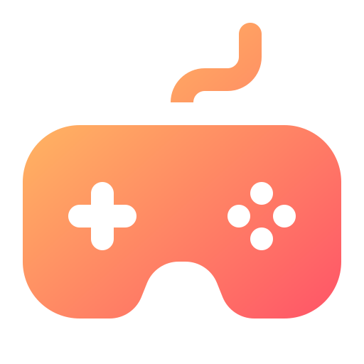 Game Generic gradient fill icon