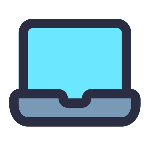 computadora portátil Generic color lineal-color icono