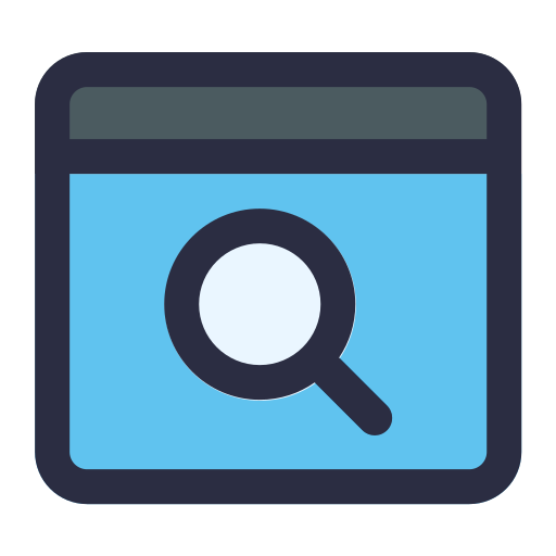 Search page Generic color lineal-color icon
