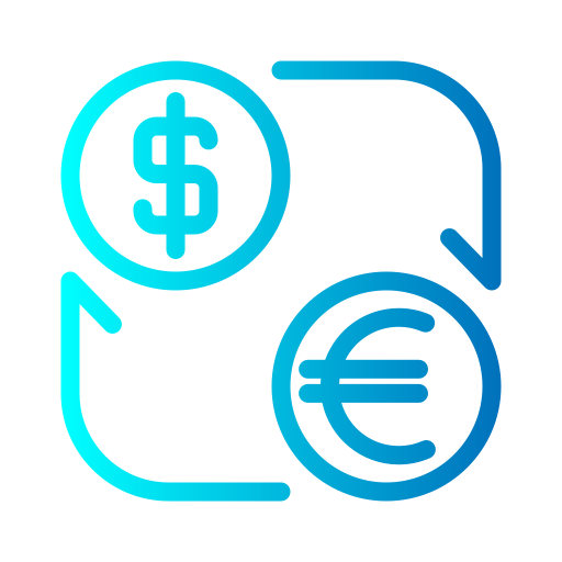 Currency Generic gradient outline icon
