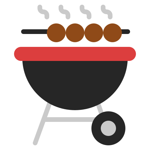 barbecue Generic color fill Icône