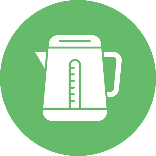 Electric kettle Generic color fill icon