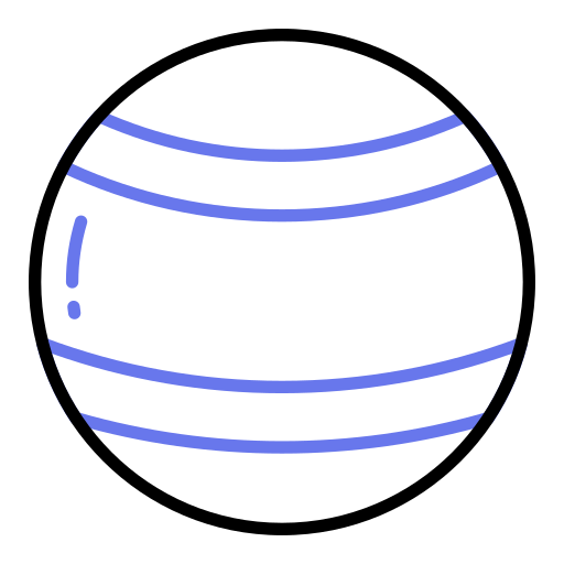 ballon de sport Generic color outline Icône