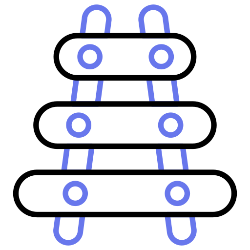 xilofone Generic color outline Ícone