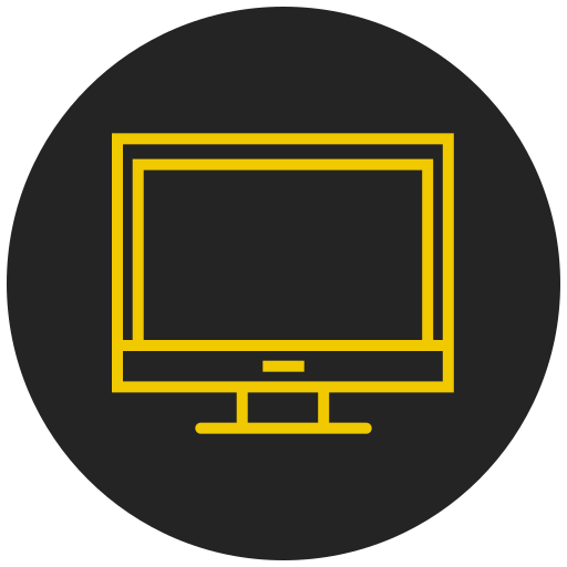 desktop Generic outline icona