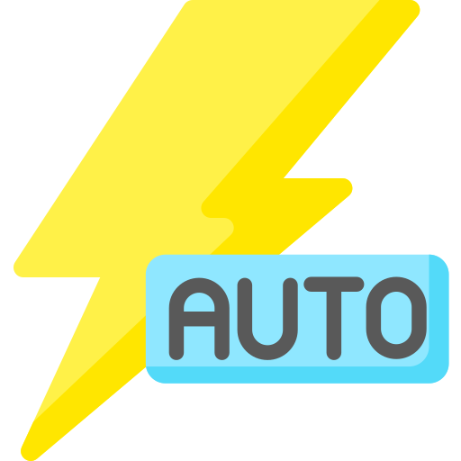 Auto flash Special Flat icon