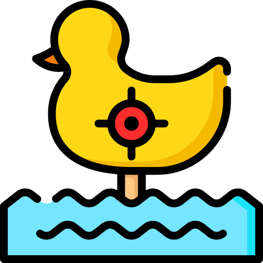 Pato Special Lineal color icono
