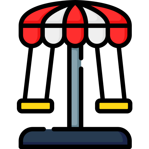 Columpio Special Lineal color icono