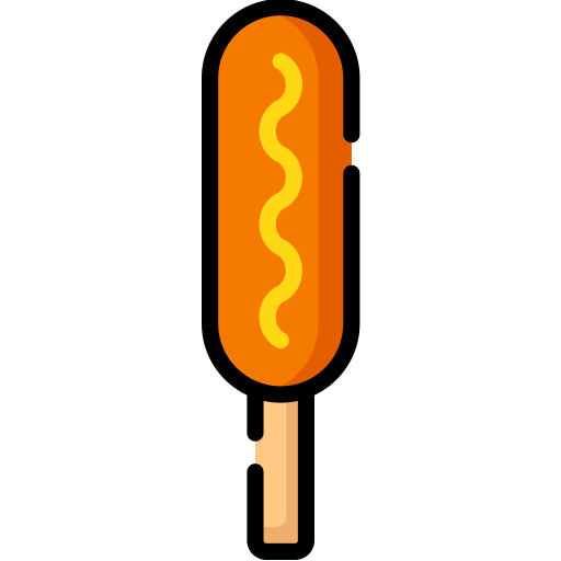 perro de maíz Special Lineal color icono