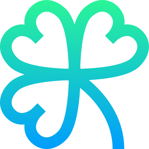 Clover Super Basic Straight Gradient icon