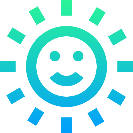 słońce Super Basic Straight Gradient ikona