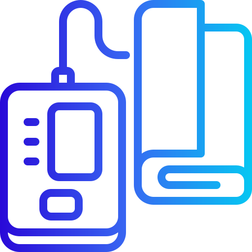 monitor de presión arterial Generic gradient outline icono