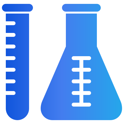Erlenmeyer flask Generic gradient fill icon